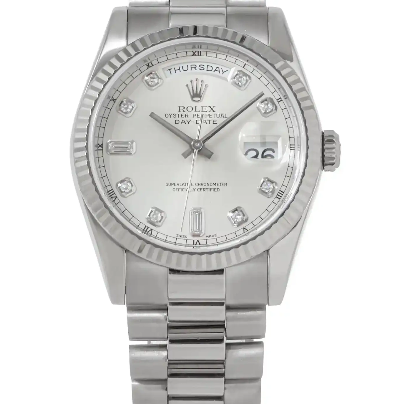 PrestigiousJewellers Rolex Day-Date Yes 118209 0630